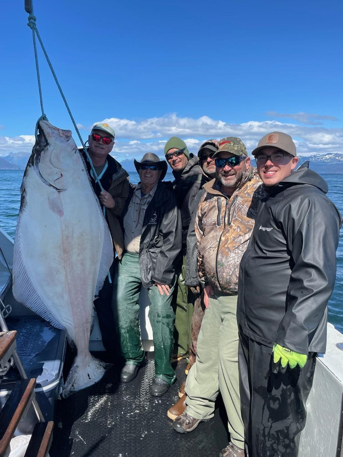 Day halibut fishing charter aboard the M/V Ghost